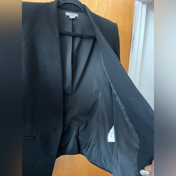 Helmut Lang fully lined single button black blazer S - Picture 5 of 12